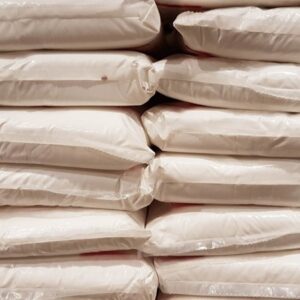 Sacks of trade goods in a pile