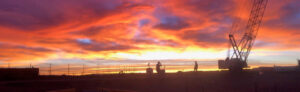 sunrise at the dairy